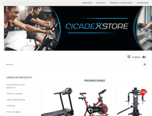 Tablet Screenshot of cicadexstore.com